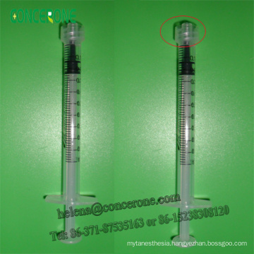 1ml Luer Lock Plastic Syringe, Disposable Luer Lock Syringe